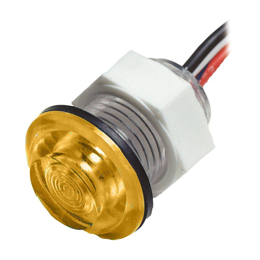 Innovative Lighting LED Bulkhead Livewell Light Flush Mount - Amber [011-1500-7] - Twin Screws Marine Service