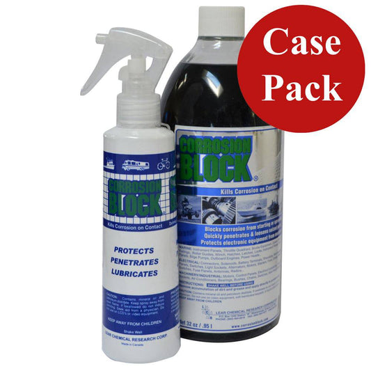 Corrosion Block 32oz Bottle with Pump - Non-Hazmat, Non-Flammable  Non-Toxic *Case of 4* [20032CASE] - Twin Screws Marine Service