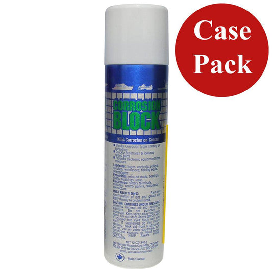 Corrosion Block 12oz Aerosol Can - Non-Hazmat, Non-Flammable  Non-Toxic *Case of 12* [20012CASE] - Twin Screws Marine Service