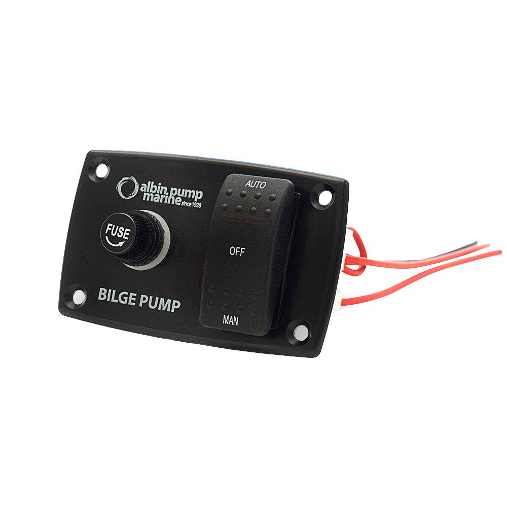 Albin Group 3-Way Bilge Panel - 12/24V [01-66-027] - Twin Screws Marine Service