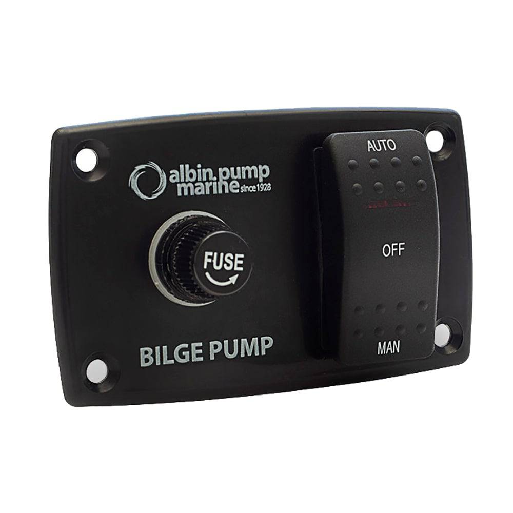 Albin Group 3-Way Bilge Panel - 12/24V [01-66-027] - Twin Screws Marine Service