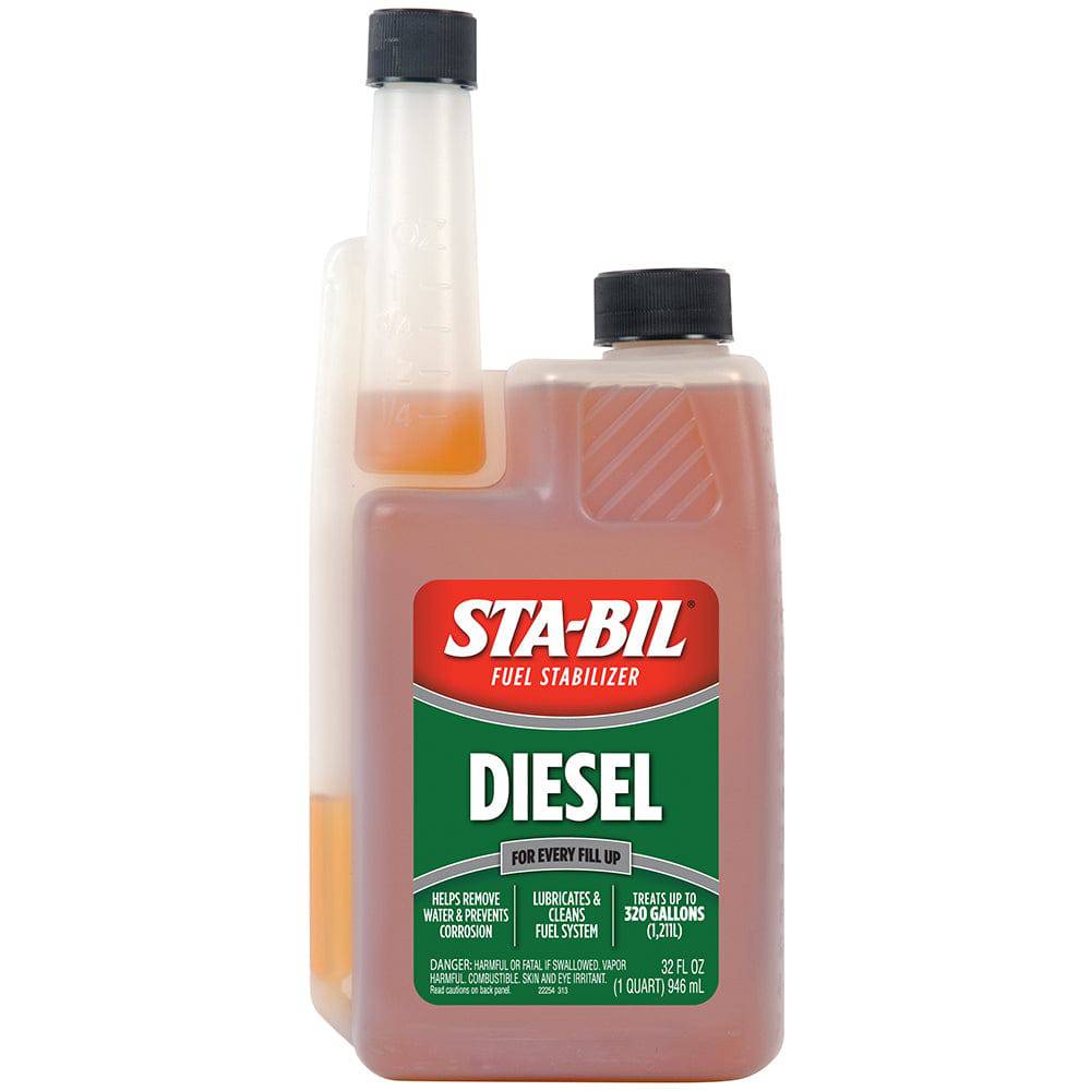 STA-BIL Diesel Formula Fuel Stabilizer  Performance Improver - 32oz [22254] - Twin Screws Marine Service