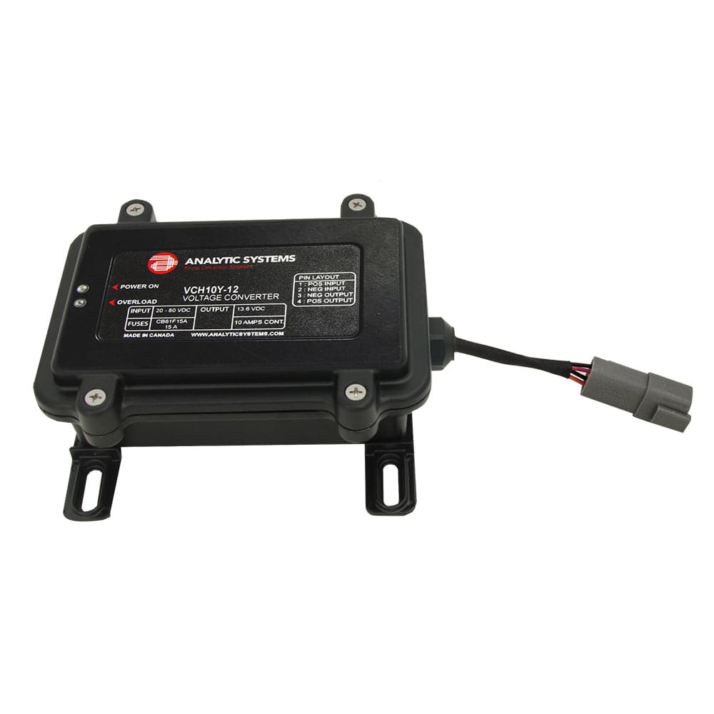 Analytic Systems Waterproof IP66 DC Converter 10A, 12V Out 20-80V In, Ruggedized [VCH10W-12] - Twin Screws Marine Service