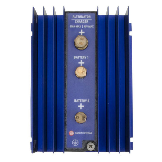Analytic Systems 2-Bank Battery Isolator, 200A, 40V [IBI2-40-200] - Twin Screws Marine Service