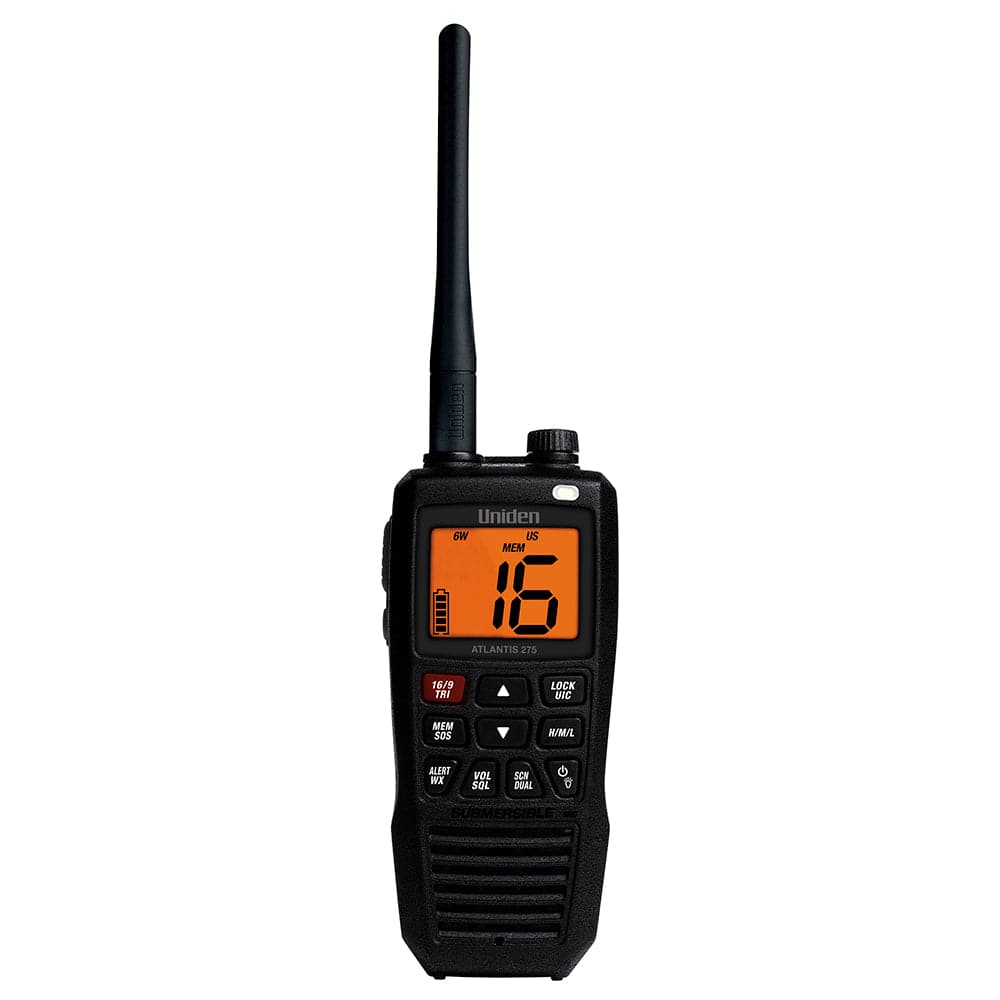 Uniden Atlantis 275 Floating Handheld VHF Marine Radio [ATLANTIS 275] - Twin Screws Marine Service