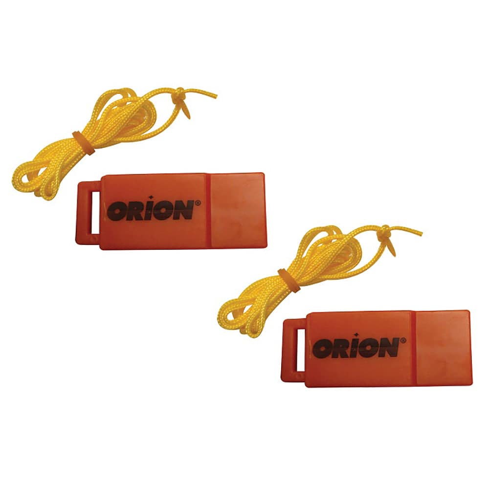 Orion Safety Whistle w/Lanyards - 2-Pack [676] - Twin Screws Marine Service