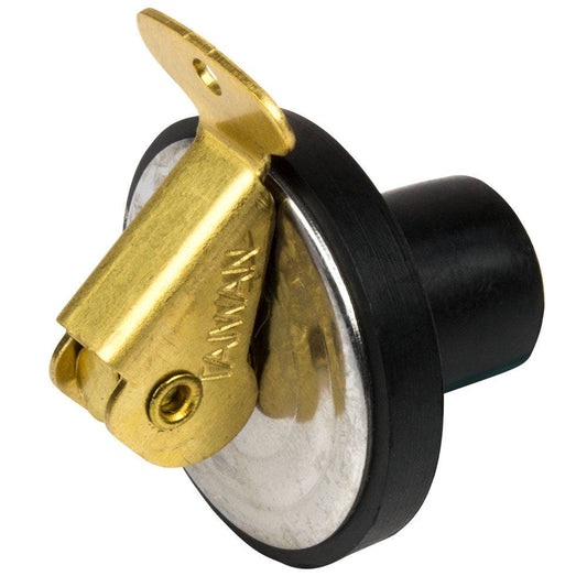 Sea-Dog Brass Baitwell Plug - 1/2" [520092-1] - Twin Screws Marine Service