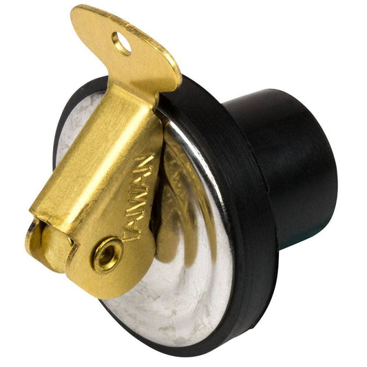 Sea-Dog Brass Baitwell Plug - 5/8" [520093-1] - Twin Screws Marine Service