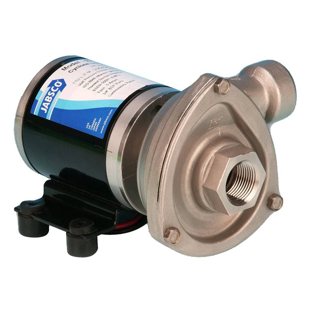 Jabsco Low Pressure Cyclone Centrifugal Pump - 24V [50840-0024] - Twin Screws Marine Service