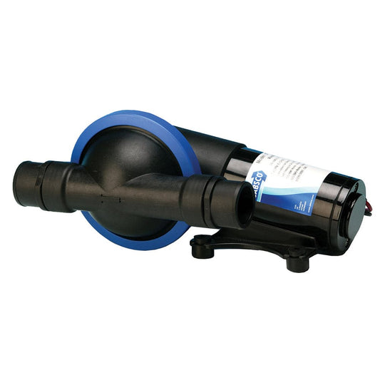 Jabsco Filterless Waste Pump w/Single Diaphragm - 24V [50890-1100] - Twin Screws Marine Service