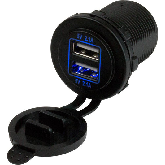 Sea-Dog Dual USB Power Socket [426515-1] - Twin Screws Marine Service