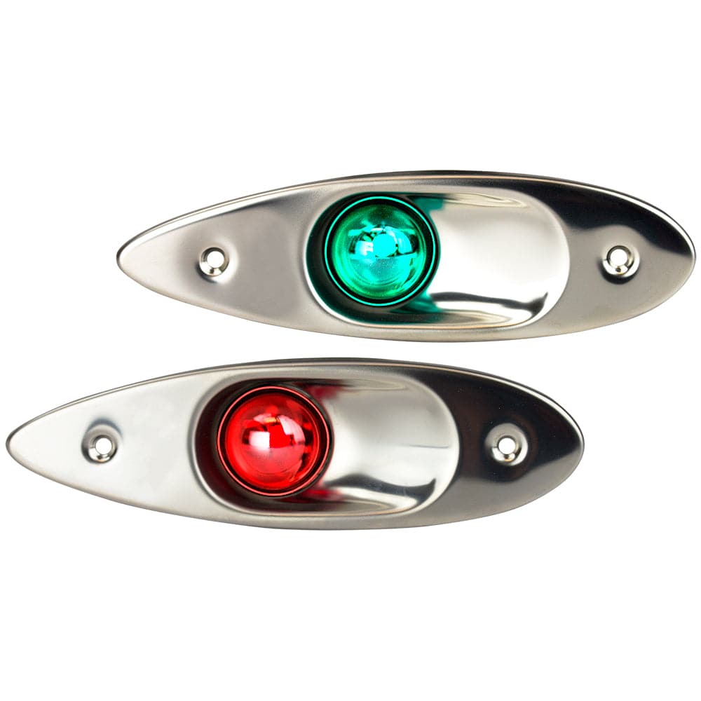 Sea-Dog Stainless Steel Flush Mount Side Lights [400180-1] - Twin Screws Marine Service