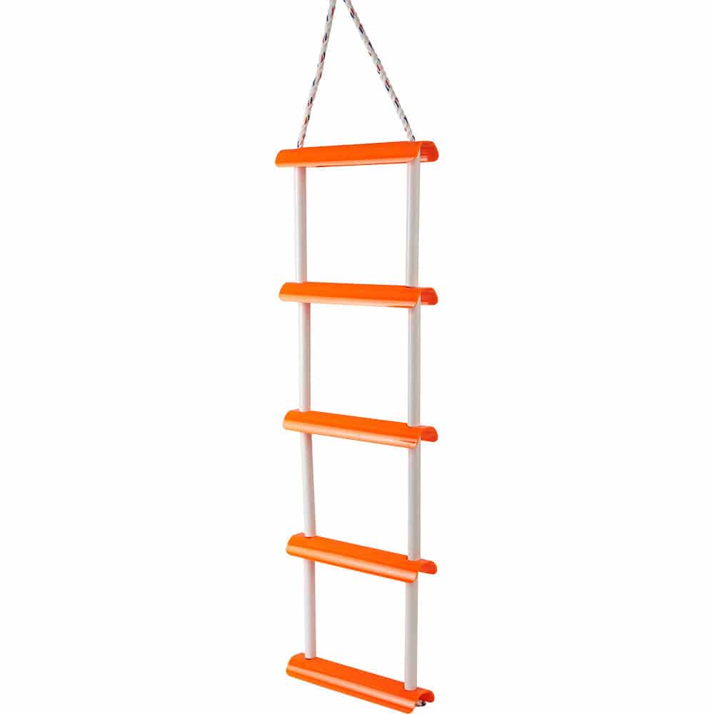 Sea-Dog Folding Ladder - 5 Step [582501-1] - Twin Screws Marine Service