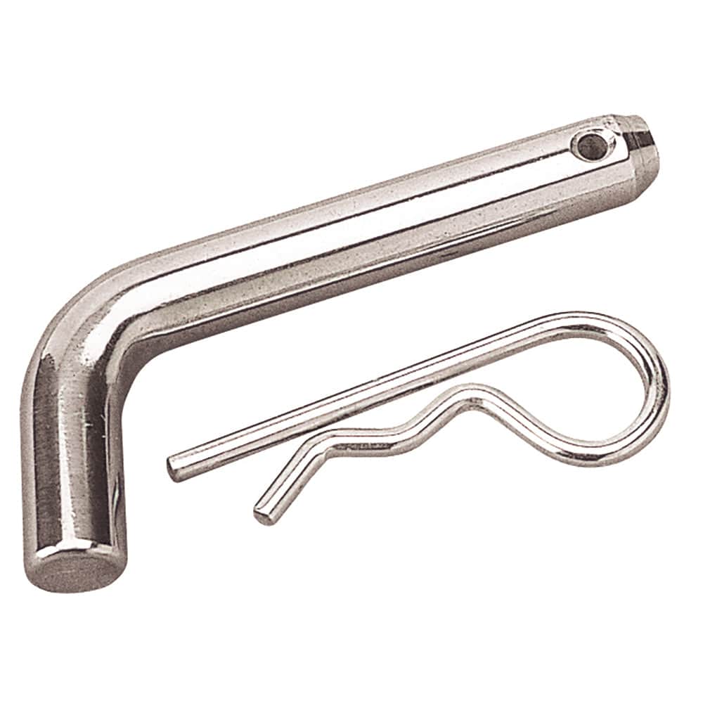 Sea-Dog Zinc Plated Steel Receiver Pin w/Clip [751062-1] - Twin Screws Marine Service