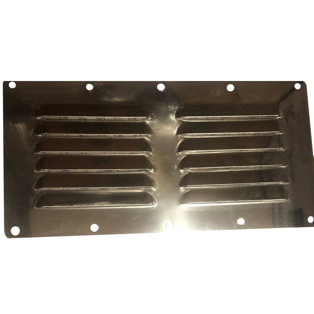 Sea-Dog Stainless Steel Louvered Vent - 9-1/8" x 4-5/8" [331400-1] - Twin Screws Marine Service