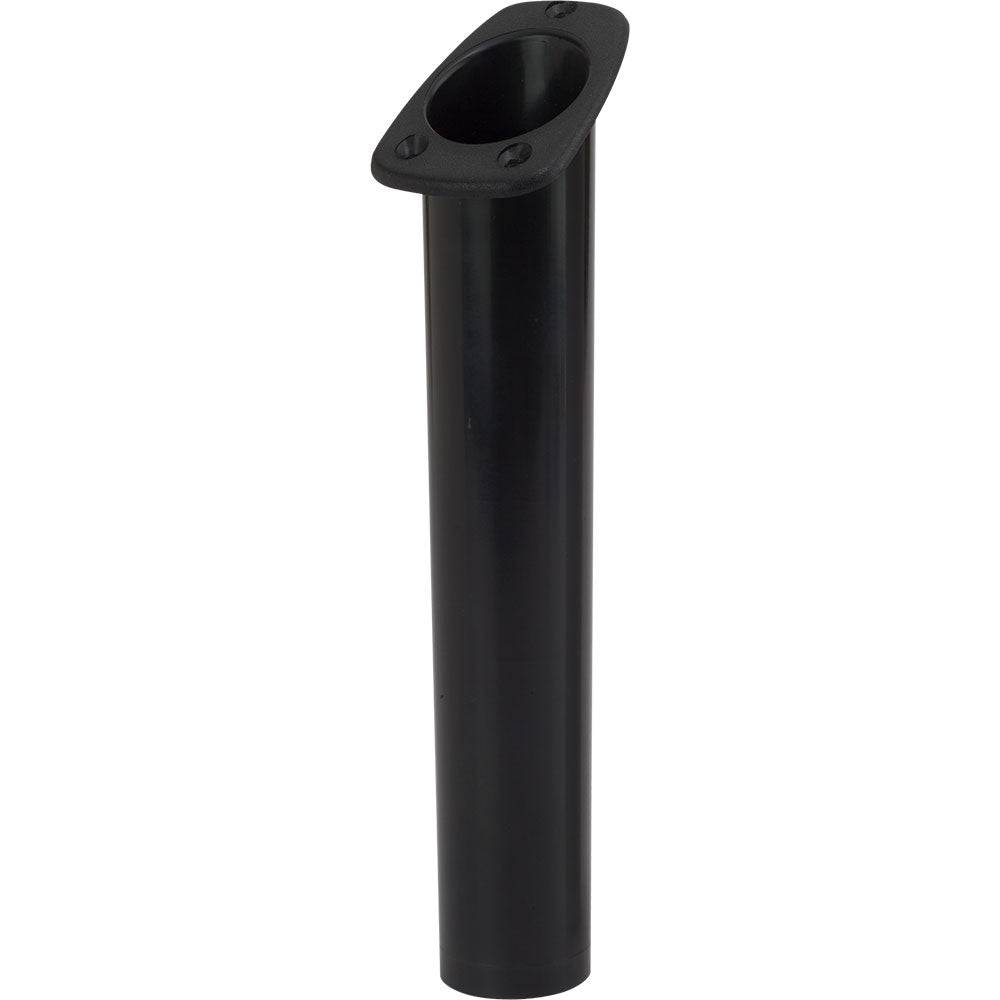 Sea-Dog Narrow Gunnel Flush Mount Rod Holder - Black [325060-1] - Twin Screws Marine Service