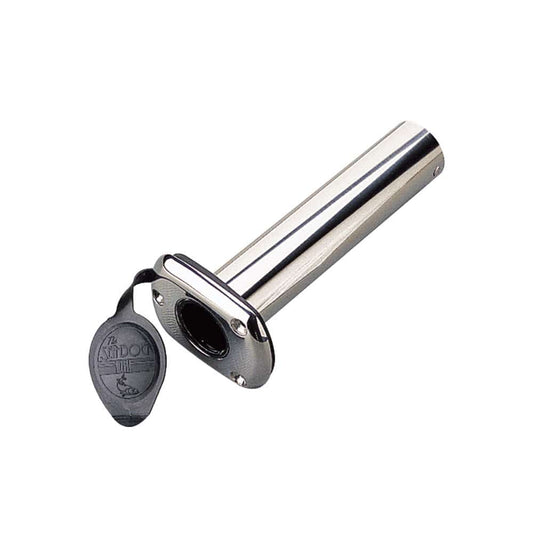 Sea-Dog Stainless Steel Flush Mount Rod Holder w/Cap - 90 [325233-1] - Twin Screws Marine Service