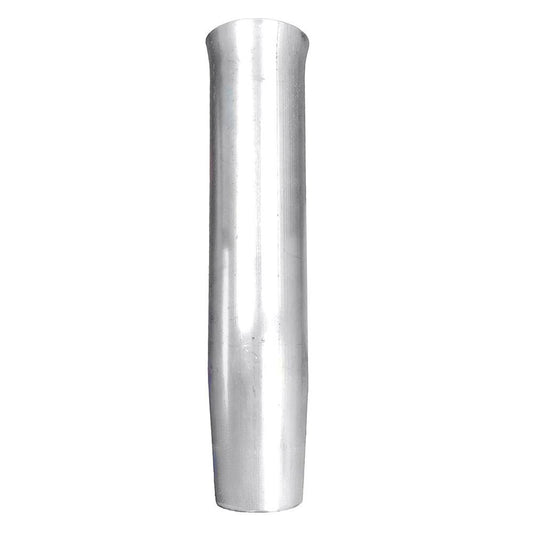 Tigress Weld On Aluminum Flared Rod Holder w/o Blade Mill Finished 10" [66414] - Twin Screws Marine Service