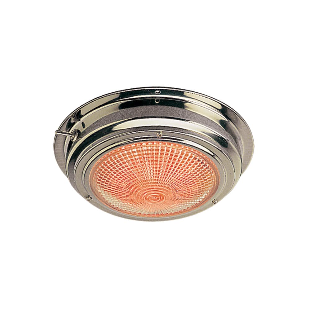 Sea-Dog Stainless Steel LED Day/Night Dome Light - 5" Lens [400353-1] - Twin Screws Marine Service