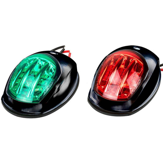 Sea-Dog Black LED Navigation Lights - Port  Starboard [400073-1] - Twin Screws Marine Service