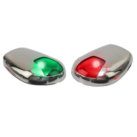 Sea-Dog Stainless Steel Side Mount LED Navigation Lights - 2 NM - Port  Starboard [400079-1] - Twin Screws Marine Service