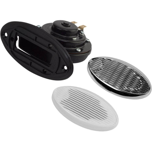 Sea-Dog Drop-In Hidden Horn V.1 w/Grills [431210-1] - Twin Screws Marine Service
