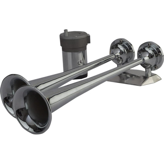 Sea-Dog MaxBlast Air Horn - Dual Trumpet [432520-1] - Twin Screws Marine Service