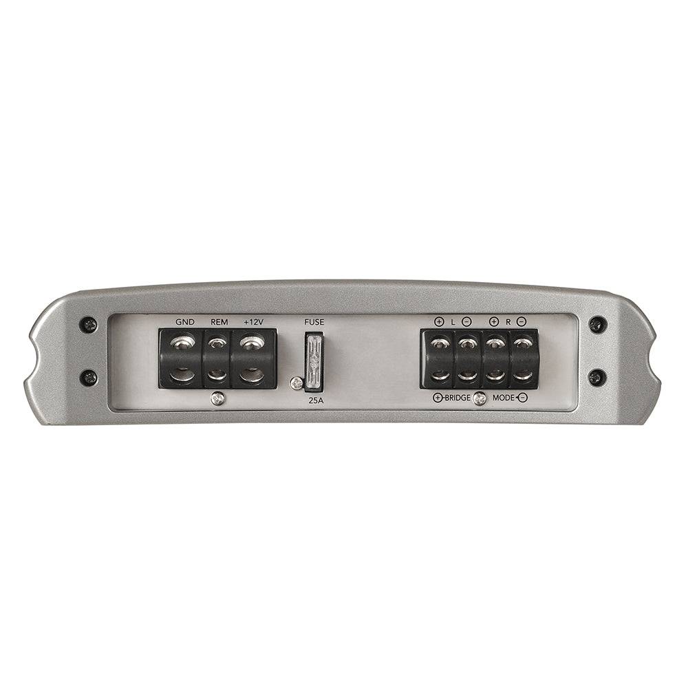 Fusion MS-AM402 2 Channel Marine Amplifier - 400W [010-01499-00] - Twin Screws Marine Service