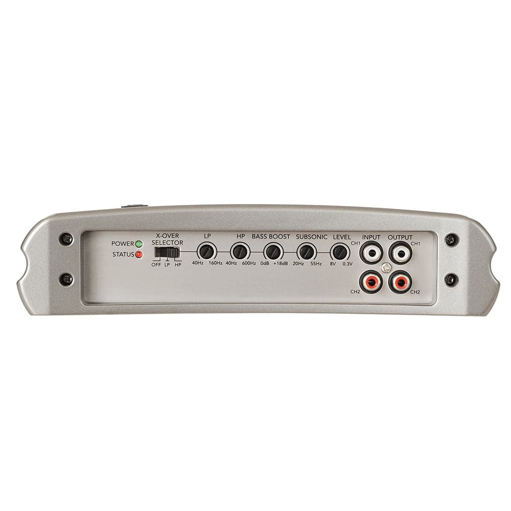 Fusion MS-AM402 2 Channel Marine Amplifier - 400W [010-01499-00] - Twin Screws Marine Service