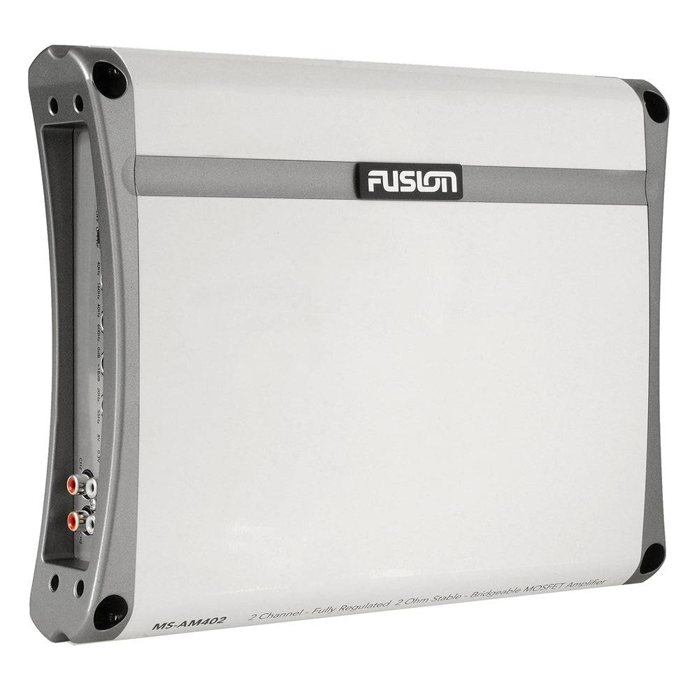 Fusion MS-AM402 2 Channel Marine Amplifier - 400W [010-01499-00] - Twin Screws Marine Service