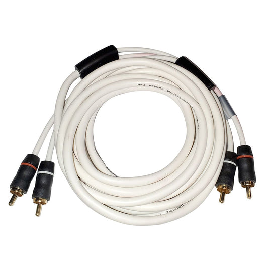 Fusion RCA Cable - 2 Channel - 25 [010-12890-00] - Twin Screws Marine Service