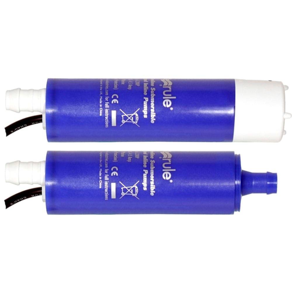 Rule IL200 Plus In-Line Submersible Pump - 24V - 2.8GPM [IL200P-24] - Twin Screws Marine Service