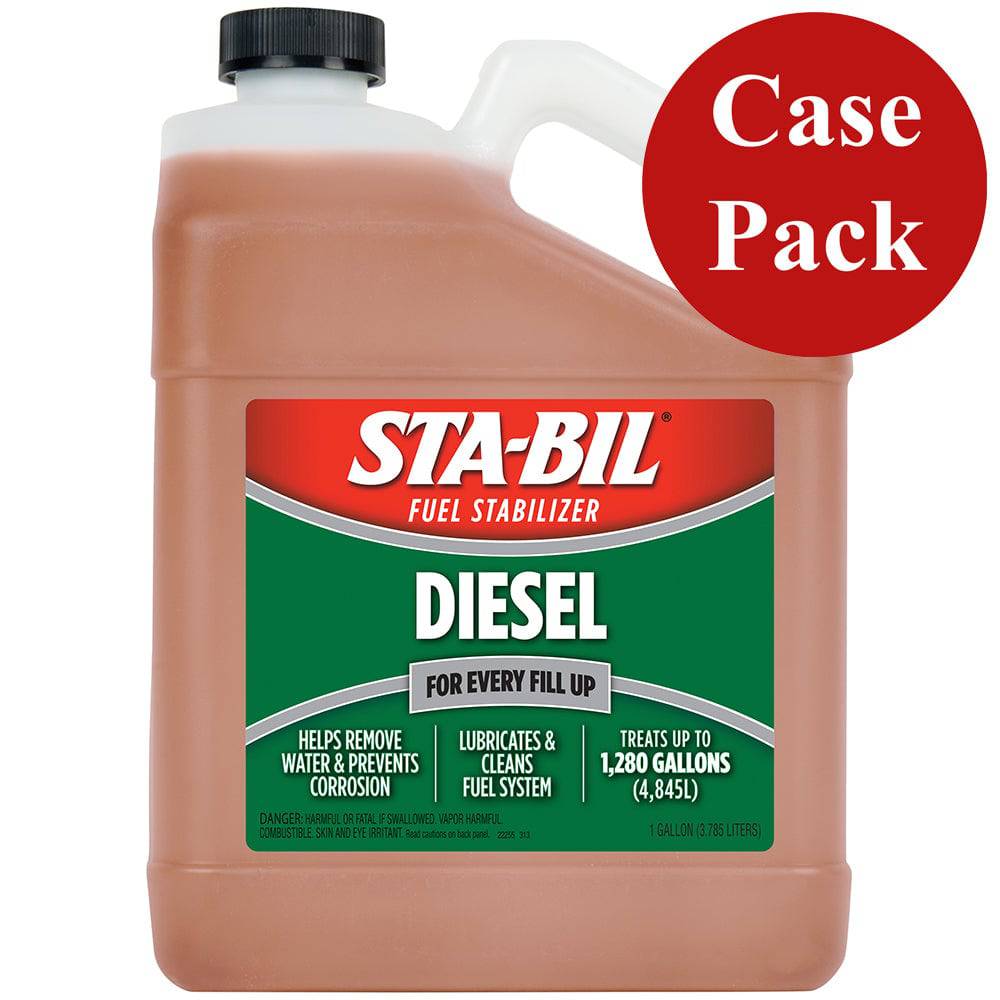 STA-BIL Diesel Formula Fuel Stabilizer  Performance Improver - 1 Gallon *Case of 4* [22255CASE] - Twin Screws Marine Service