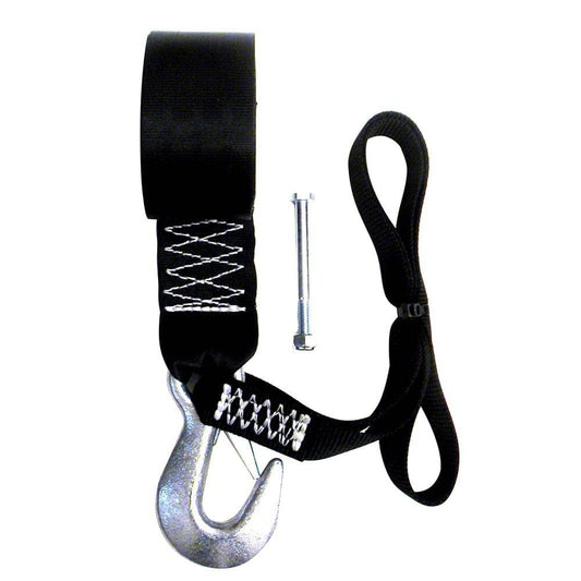 Rod Saver PWC Winch Strap Replacement w/Soft Hook - 12 [PWC12SH] - Twin Screws Marine Service