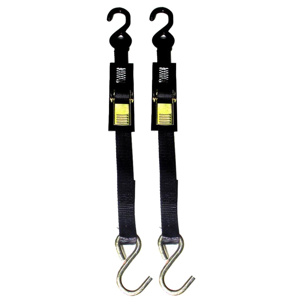 Rod Saver Quick Release Trailer Tie-Down - 1" x 4 - Pair [1QRTD4] - Twin Screws Marine Service