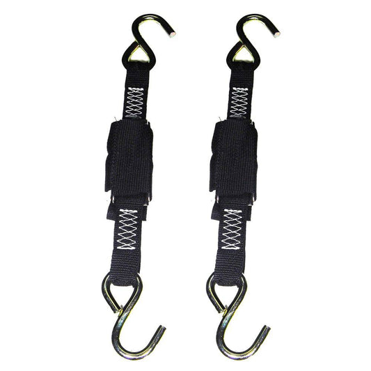 Rod Saver Deluxe Trailer Tie-Down - 1" x 2 - Pair [TTDS1/2] - Twin Screws Marine Service