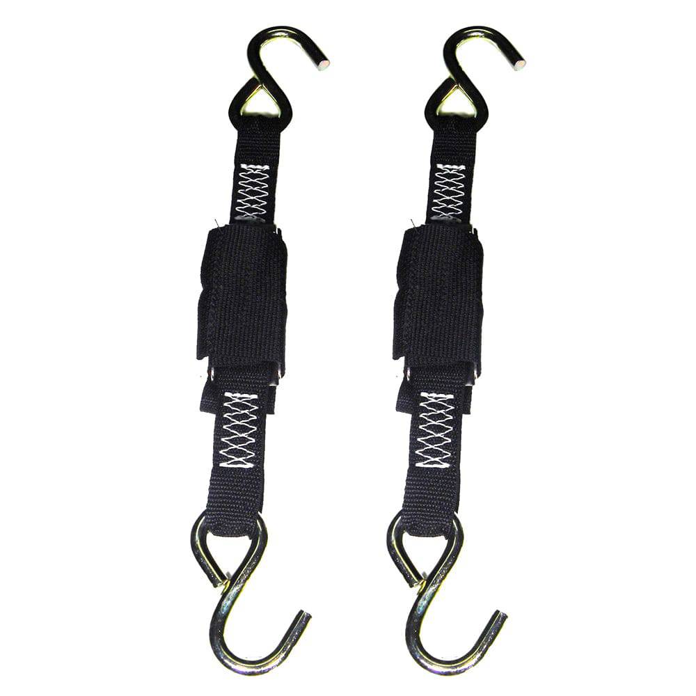 Rod Saver Deluxe Trailer Tie-Down - 1" x 3 - Pair [TTDS1/3] - Twin Screws Marine Service