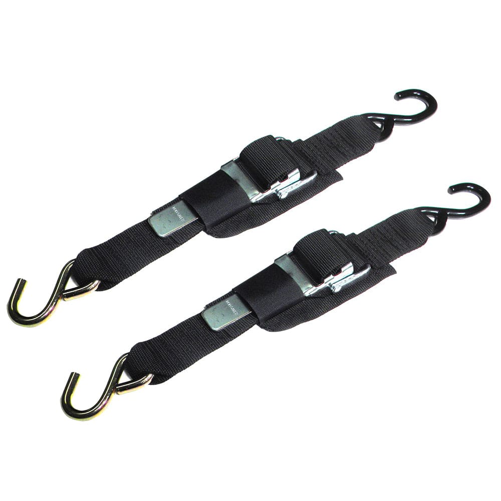 Rod Saver Paddle Buckle Trailer Tie-Down - 2" x 6 - Pair [2PB6] - Twin Screws Marine Service