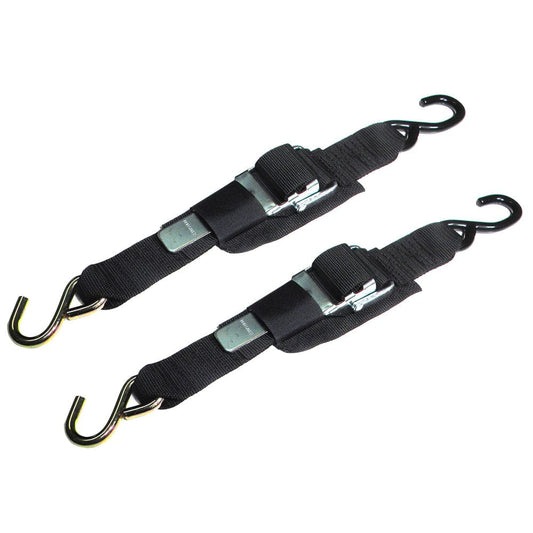 Rod Saver Paddle Buckle Trailer Tie-Down - 2" x 6 - Pair [2PB6] - Twin Screws Marine Service