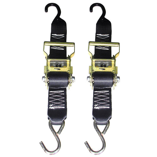 Rod Saver Heavy-Duty Ratchet Trailer Tie-Down - 2" x 5 - Pair [R2TTD5] - Twin Screws Marine Service