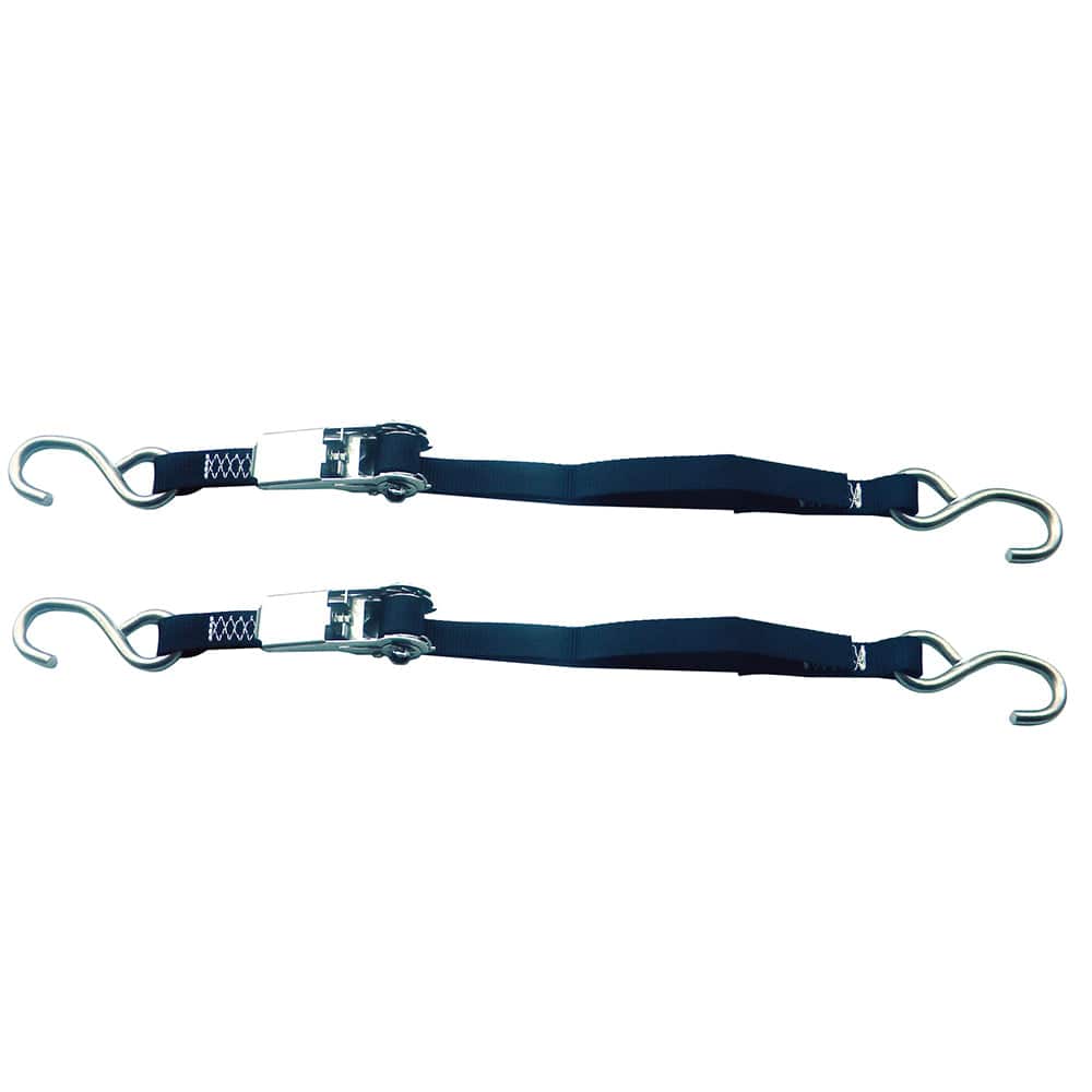 Rod Saver Stainless Steel Ratchet Tie-Down - 1" x 3 - Pair [SSRTD3] - Twin Screws Marine Service