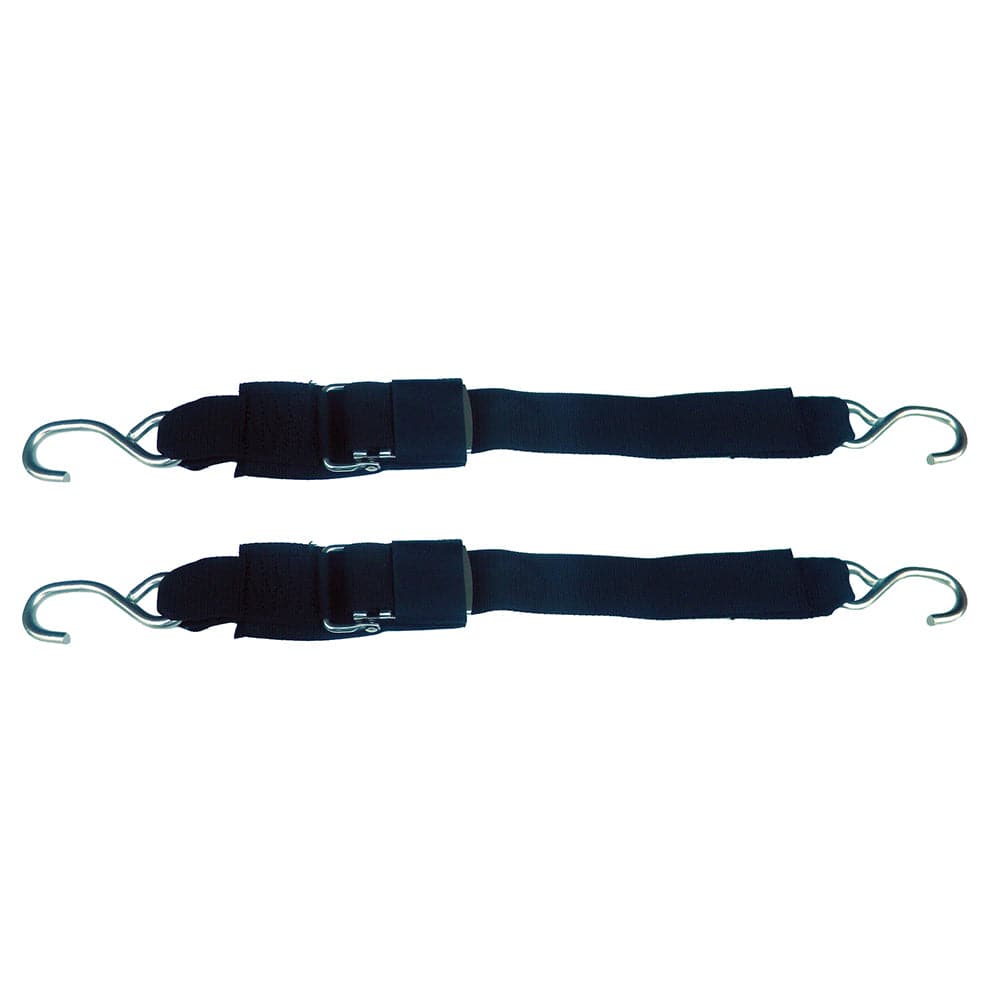 Rod Saver Stainless Steel Quick Release Transom Tie-Down - 2" x 3 - Pair [SS/QRTD3] - Twin Screws Marine Service