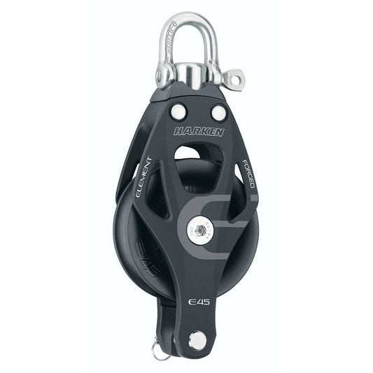 Harken 45mm Single Element Block w/Swivel  Becket [6231] - Twin Screws Marine Service