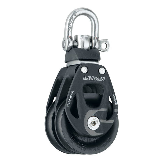 Harken 45mm Double Element Block w/Swivel [6238] - Twin Screws Marine Service
