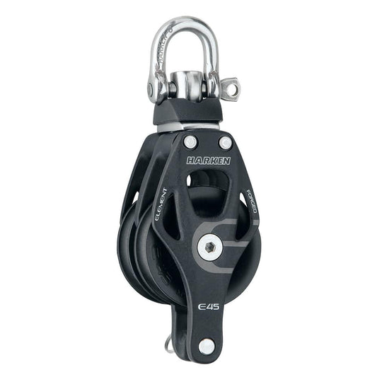 Harken 45mm Double Element Block w/Swivel  Becket [6239] - Twin Screws Marine Service