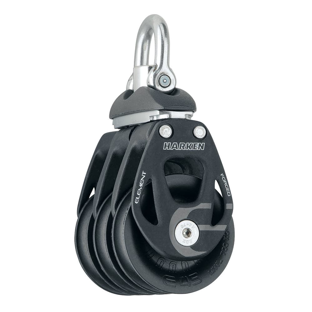 Harken 45mm Triple Element Block w/Swivel [6240] - Twin Screws Marine Service