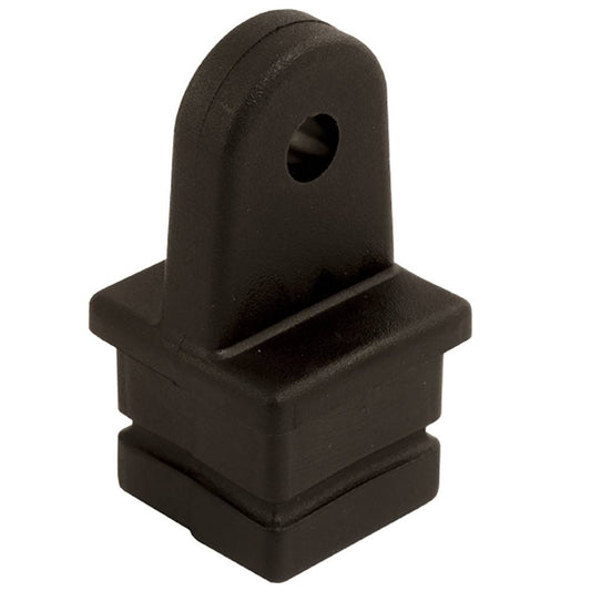 Sea-Dog Nylon Square Tube Top Insert - Black - 1" [273580-1] - Twin Screws Marine Service