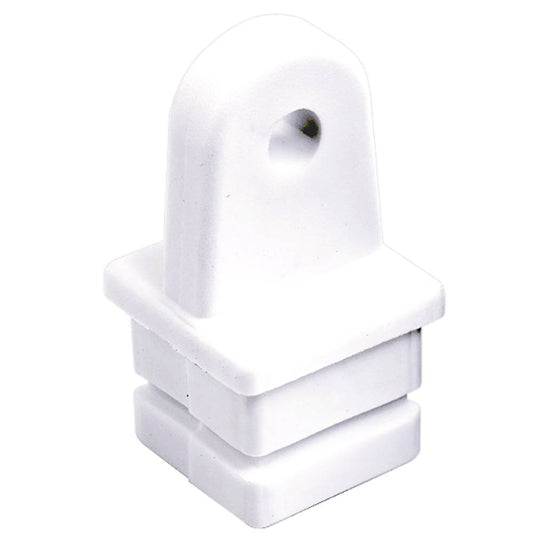 Sea-Dog Nylon Square Tube Top Insert - White - 1" [273581-1] - Twin Screws Marine Service