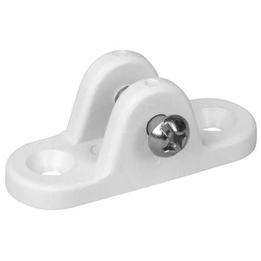 Sea-Dog Nylon Small Deck Hinge - White [273206-1] - Twin Screws Marine Service