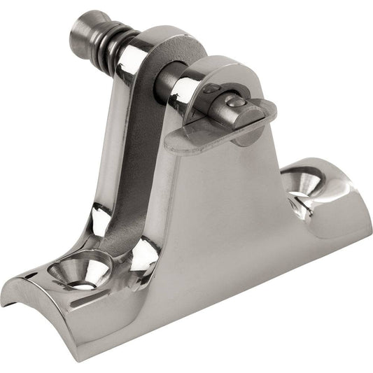 Sea-Dog Stainless Steel 90 Concave Base Deck Hinge - Removable Pin [270245-1] - Twin Screws Marine Service